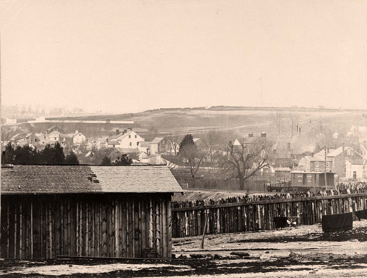 Alexandria, Virginia. Fort Ellsworth, circa 1865