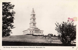 Alexandria. George Washington Masonic National Memorial, 1920