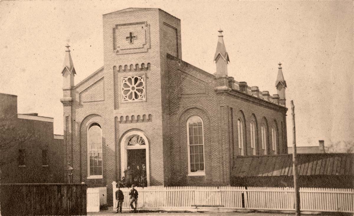 Alexandria, Virginia. Grace Church General Hospital, South Patrick Street, 1863