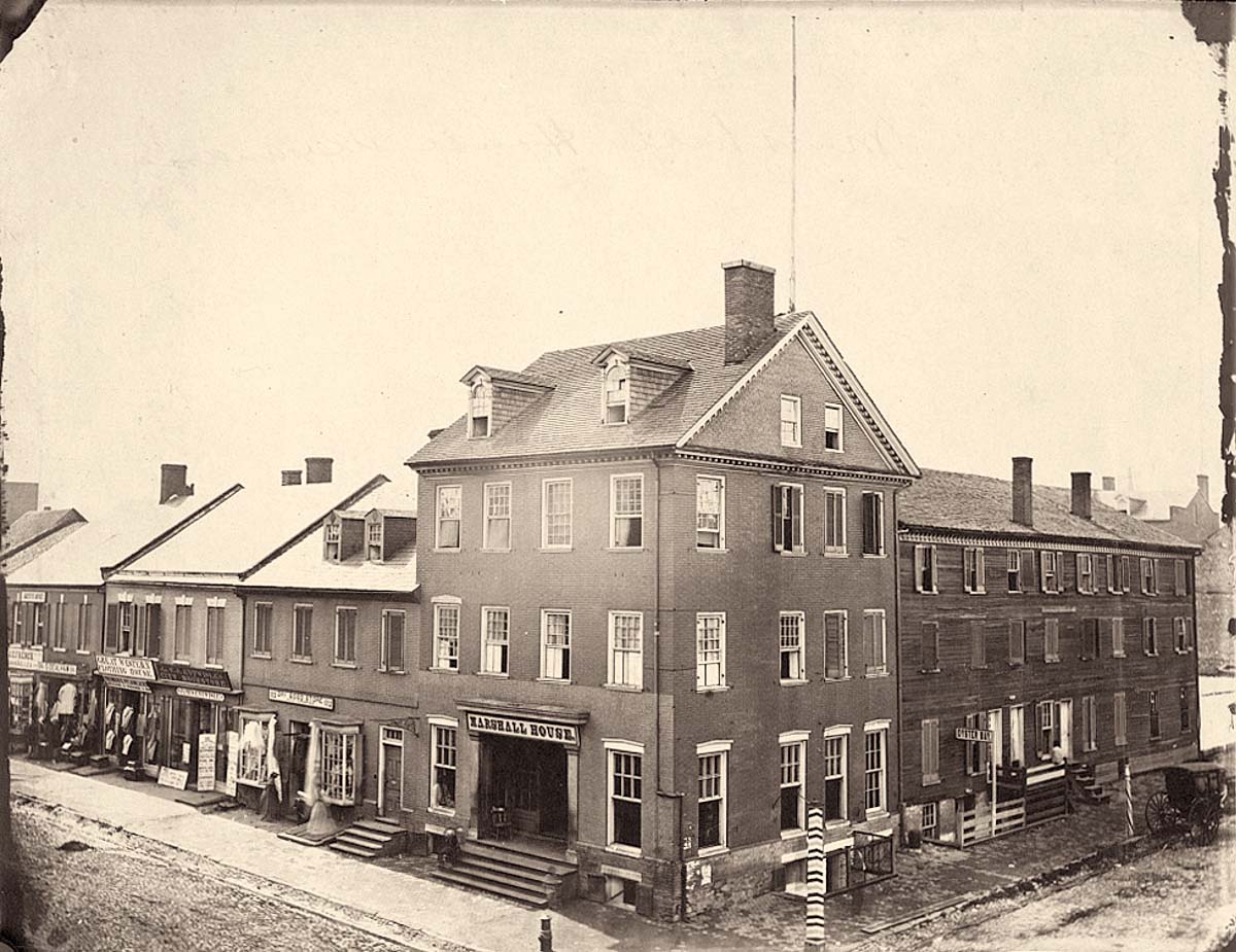 Alexandria, Virginia. Marshall House, 1862