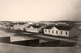 Alexandria. Sickel Hospital, looking toward Fairfax Seminary, January 5, 1865