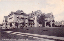 Allentown. Hospital, circa 1920