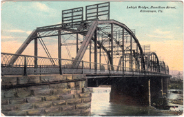 Allentown. Lehigh Bridge, Hamilton street, 1912