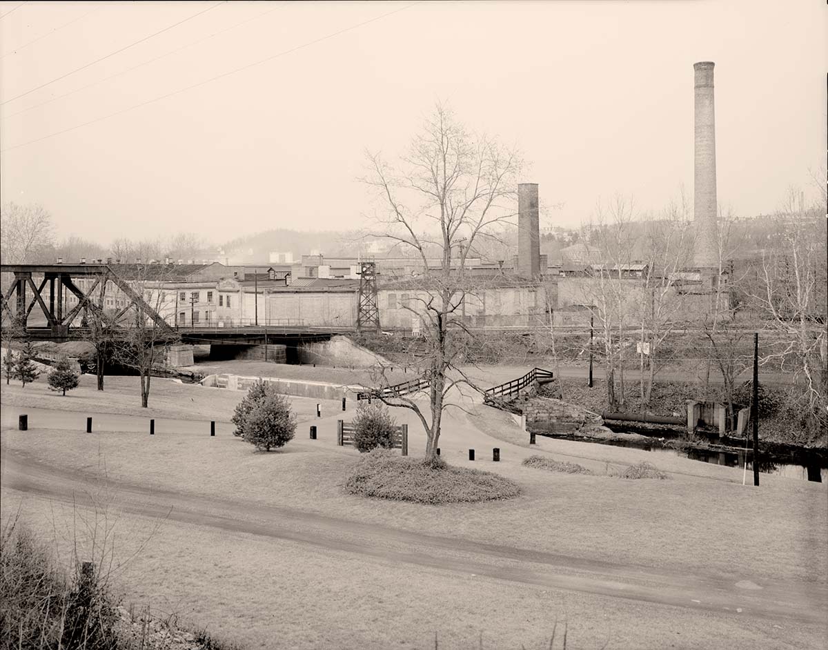 Allentown, Pennsylvania. Lehigh Canal, 1968
