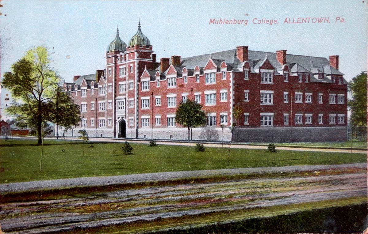 Allentown, Pennsylvania. Muhlenberg College, 1908