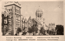 Allentown. Muhlenberg College, Science, Library and Administration Building