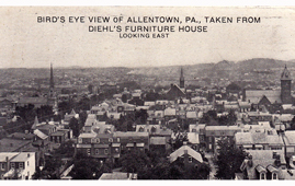 View of Allentown, taken from Diehl's Furniture House
