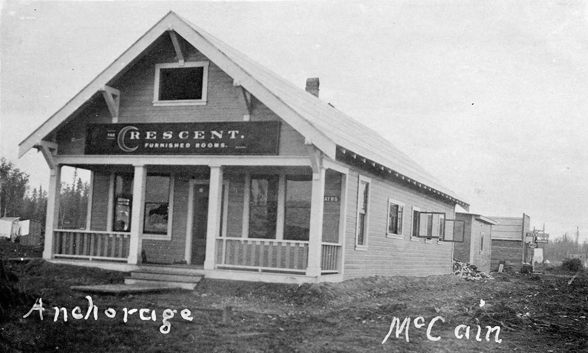 Anchorage. Crescent Hotel, 1930s
