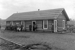 Anchorage. First depot at Anchorage, 1930s
