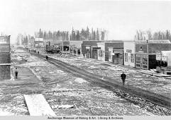 Anchorage. Fourth Avenue, 1915