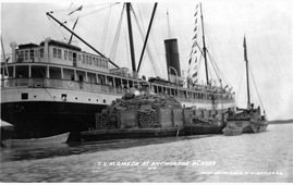 Anchorage. S.S. Alameda, 1930s