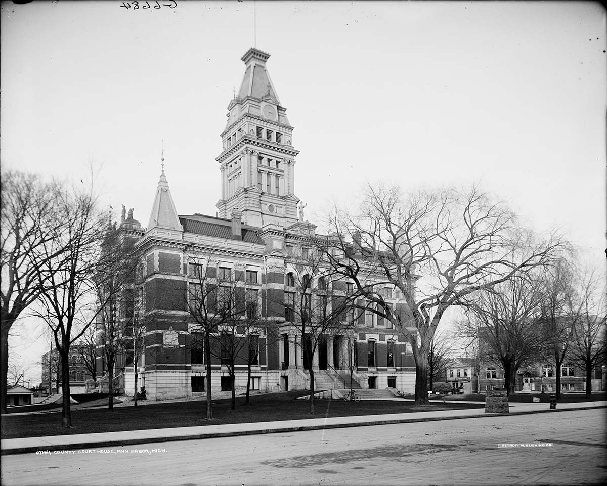 Ann Arbor, Michigan. County courthouse