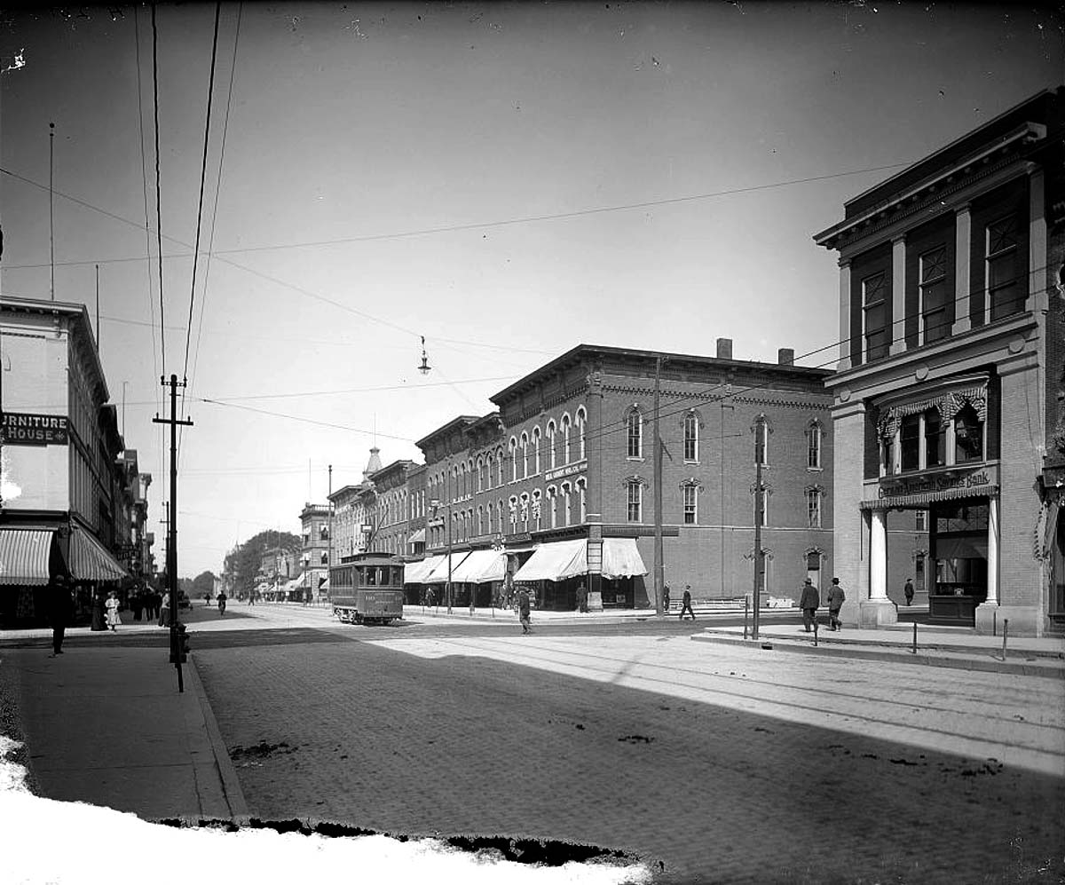 Ann Arbor, Michigan. Main Street, 1900