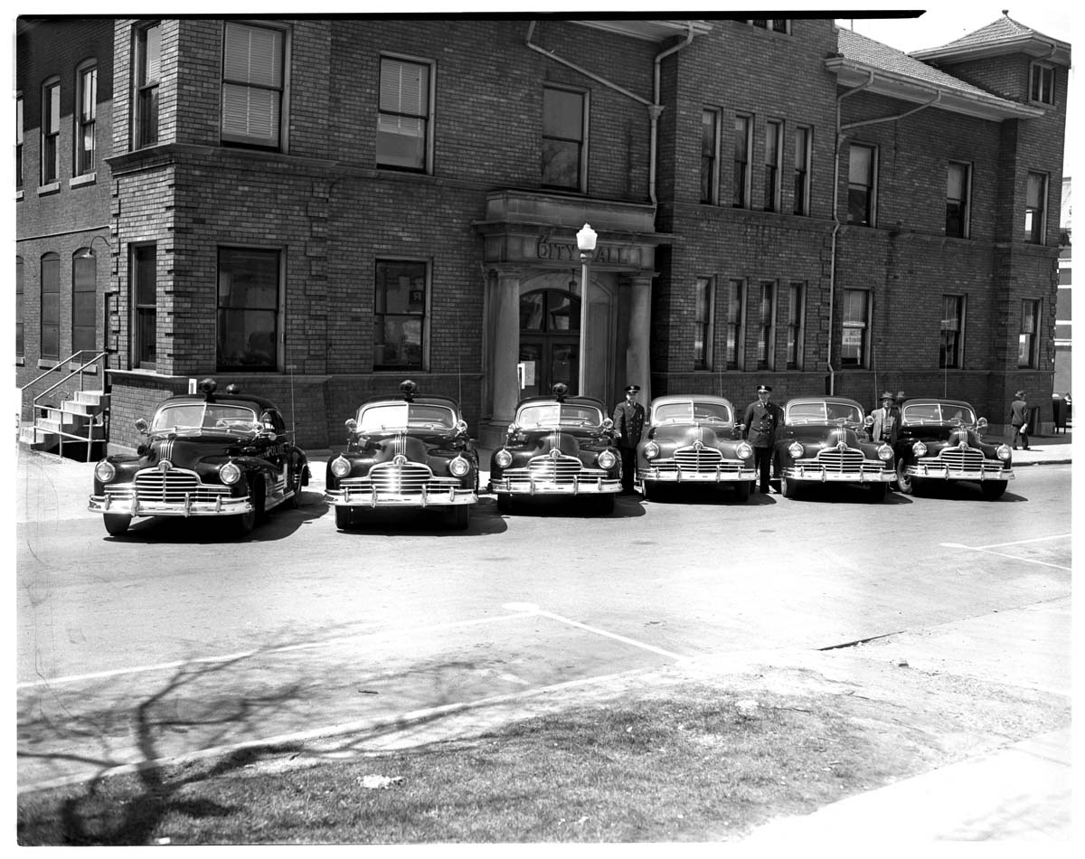 Ann Arbor, Michigan. New cars Pontiac City Police