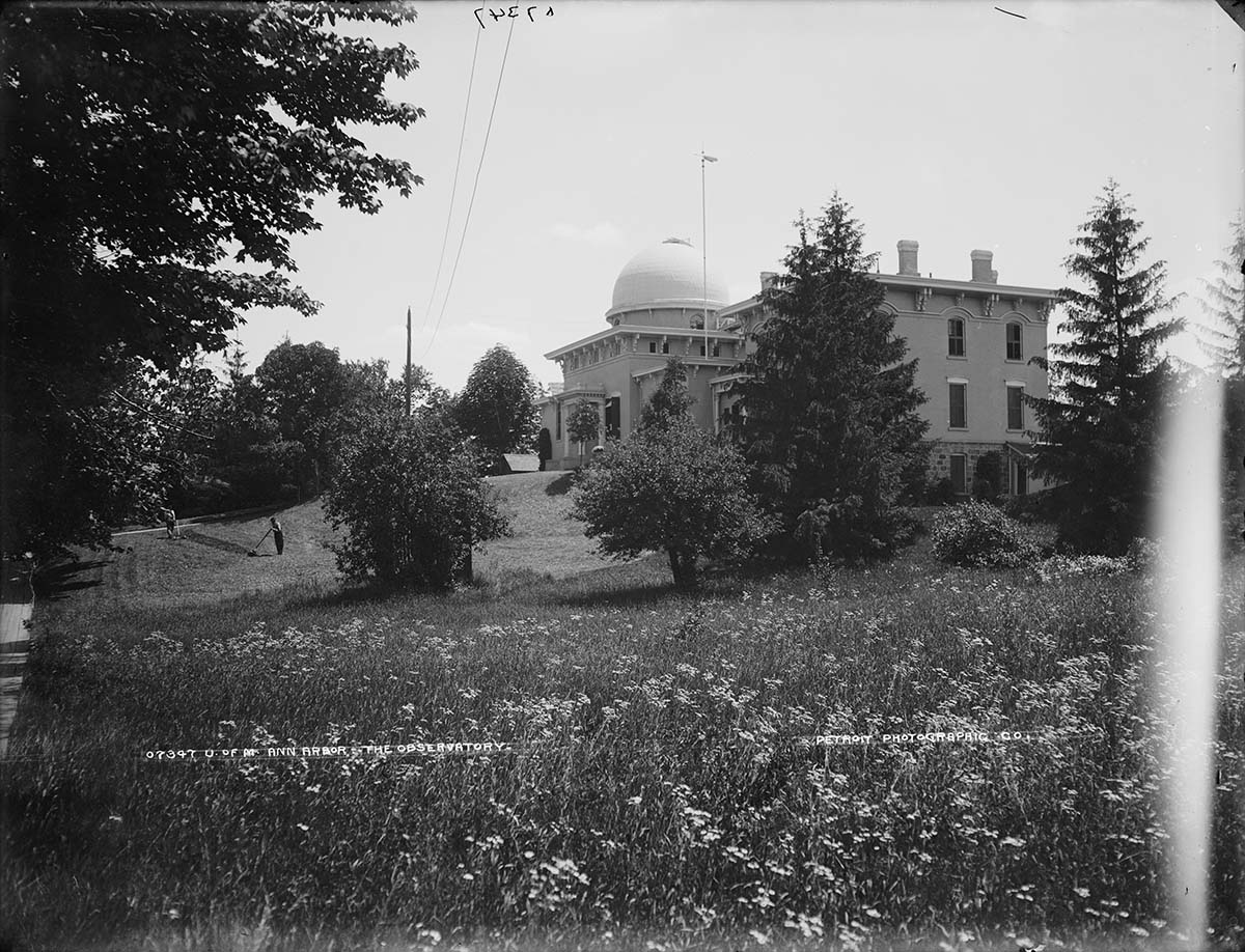 Ann Arbor, Michigan. University of Michigan, Observatory
