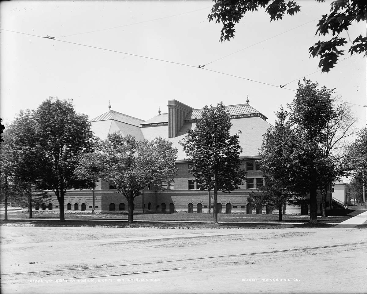 Ann Arbor, Michigan. University of Michigan, Waterman Gymnasium