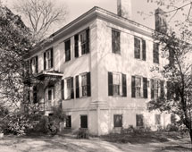 Athens. Camak House, Meigs Avenue at Finley Street, 1939