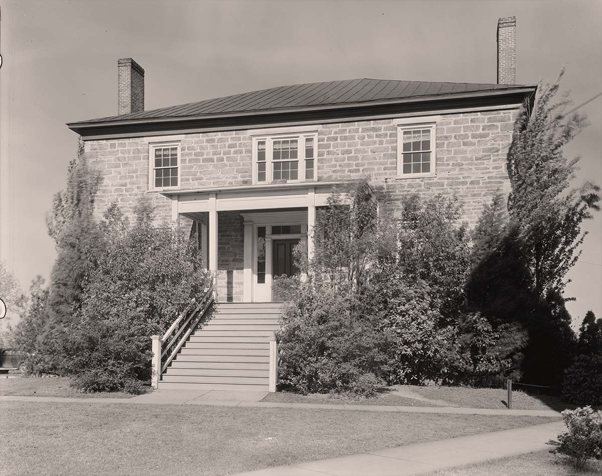 Athens, Georgia. University of Georgia, Lumpkin-Hall stone house, 1939
