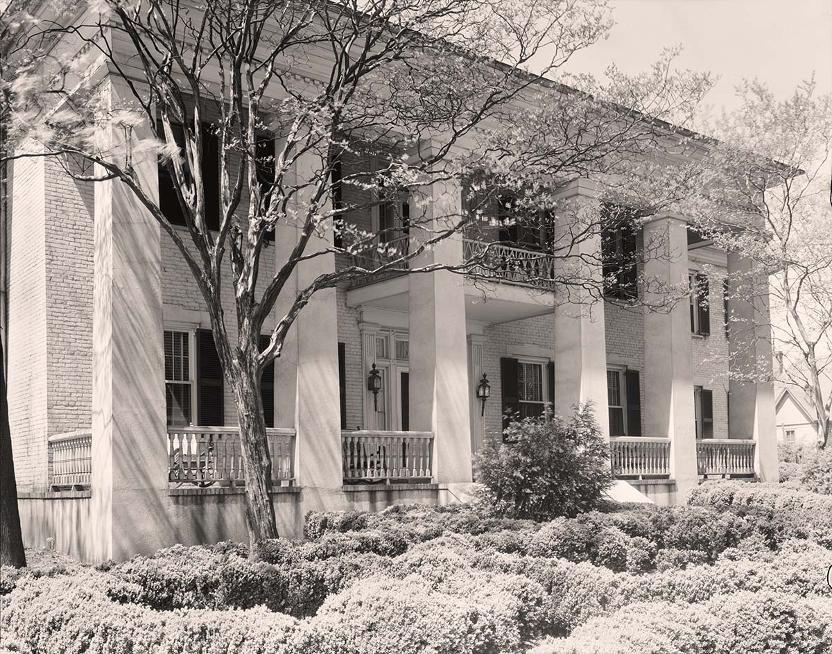 Athens, Georgia. Ross Crane House, Pulaski at Washington Street, 1939