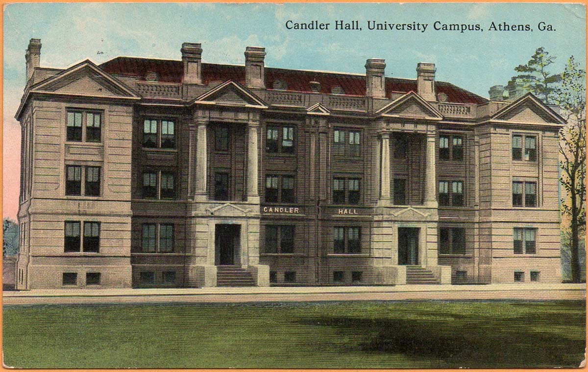 Athens, Georgia. University of Georgia, Candler Hall