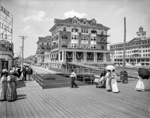 Atlantic City. St. Charles and Rudolf hotels, circa 1910