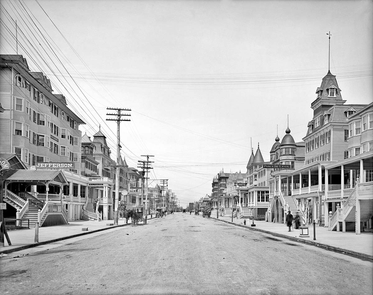 Atlantic City. Virginia Avenue, 1904