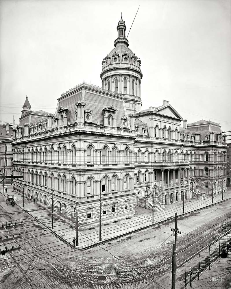 Baltimore City Hall, circa 1900