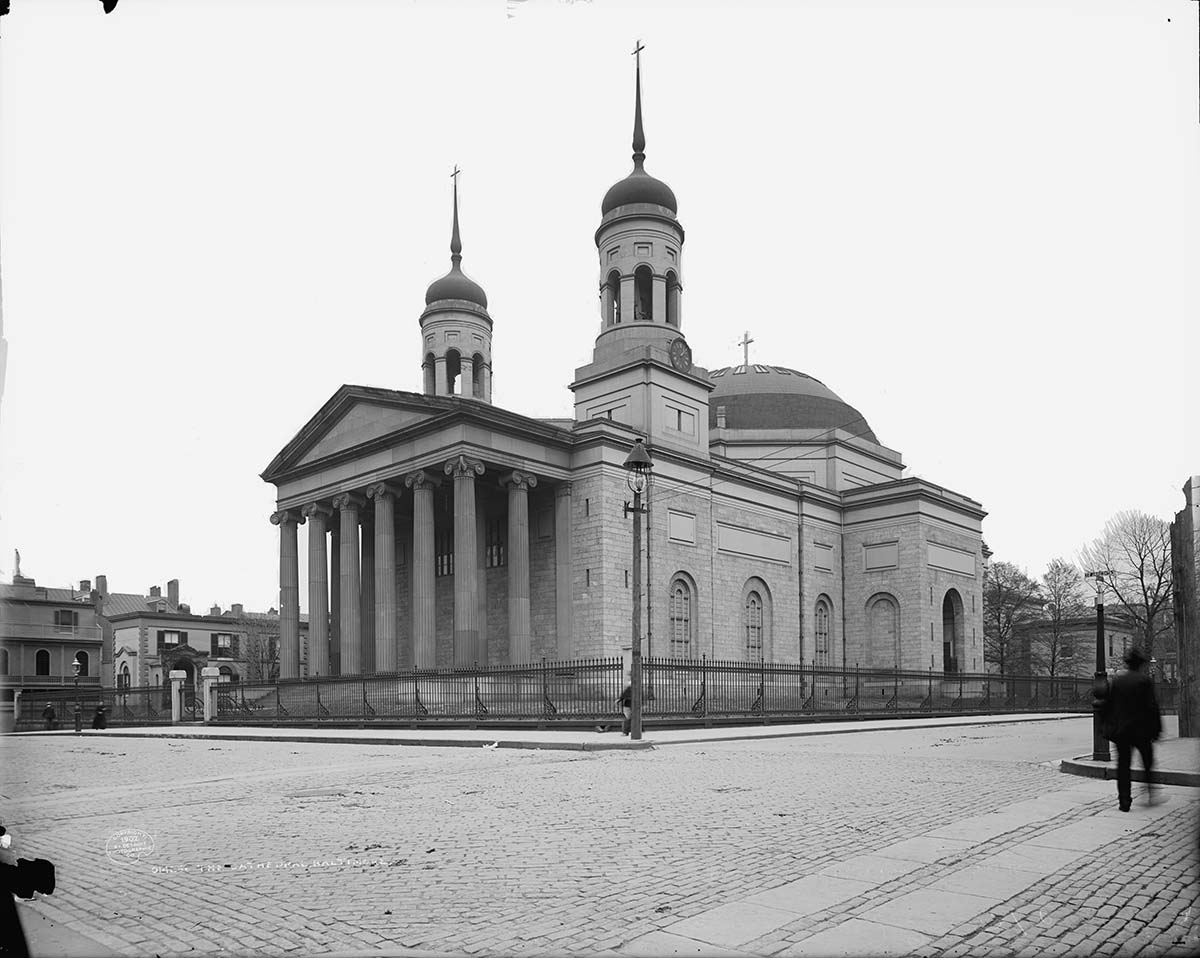 Baltimore. Cathedral, 1902
