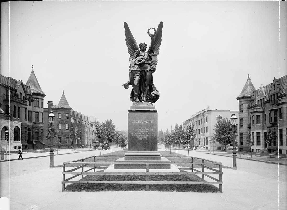 Baltimore. Confederate Monument, between 1900 and 1906