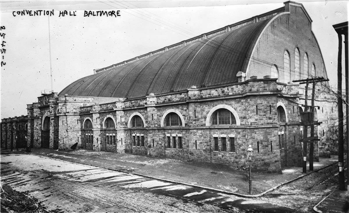 Baltimore. Convention Hall, 1912