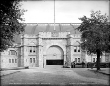 Baltimore. Entrance, Fifth Regiment Armory, 1903