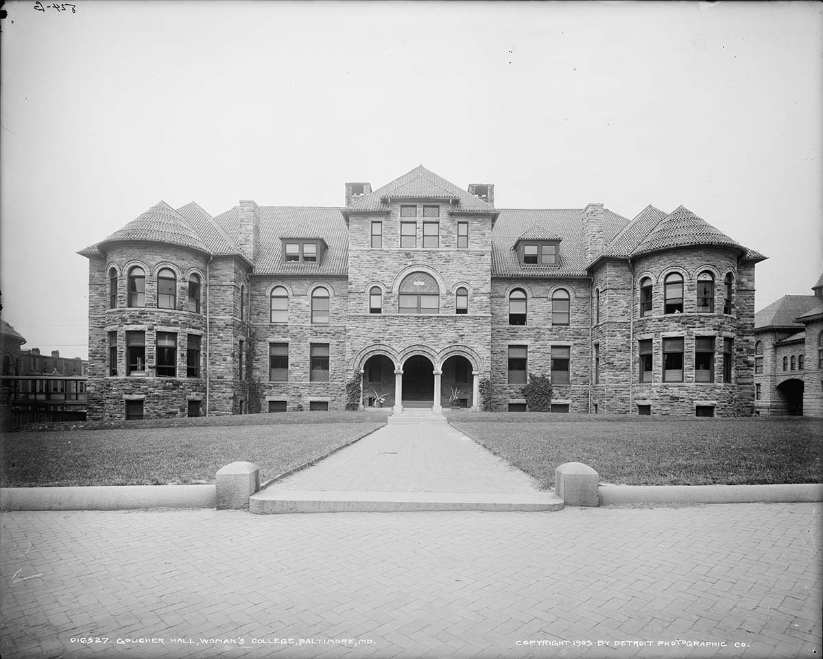 Baltimore. Goucher Hall, Woman's College, 1903