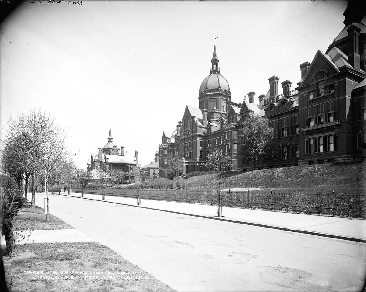 Baltimore. Johns Hopkins Hospital, 1902