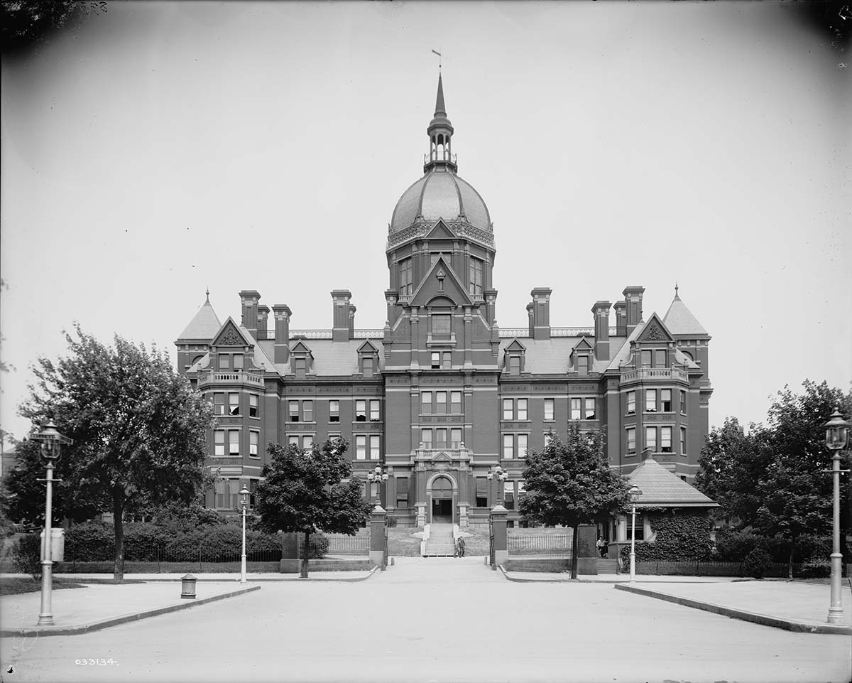 Baltimore. Johns Hopkins Hospital, main building