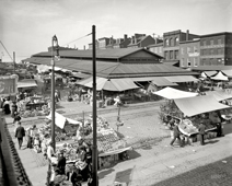 Baltimore. Lexington Market, circa 1905