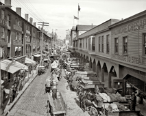 Baltimore. Light Street looking north, 1906