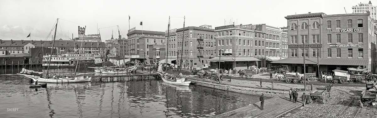 Baltimore. The Basin, circa 1905