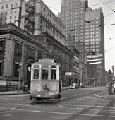 Baltimore. Tram of 1917 vintage, April 1943