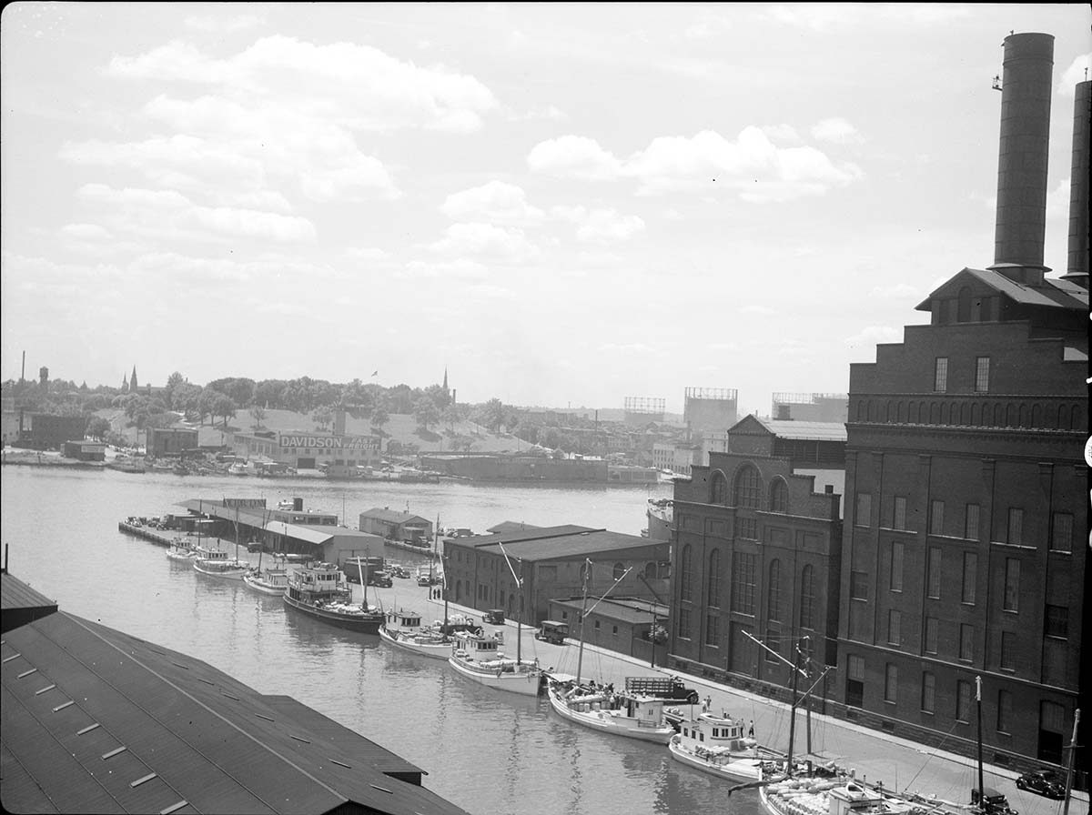 Baltimore. Waterfront, 1938