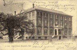 Beaumont. High School, 1908