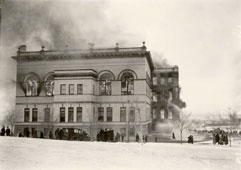 Bismarck. First Capitol burned in 1930