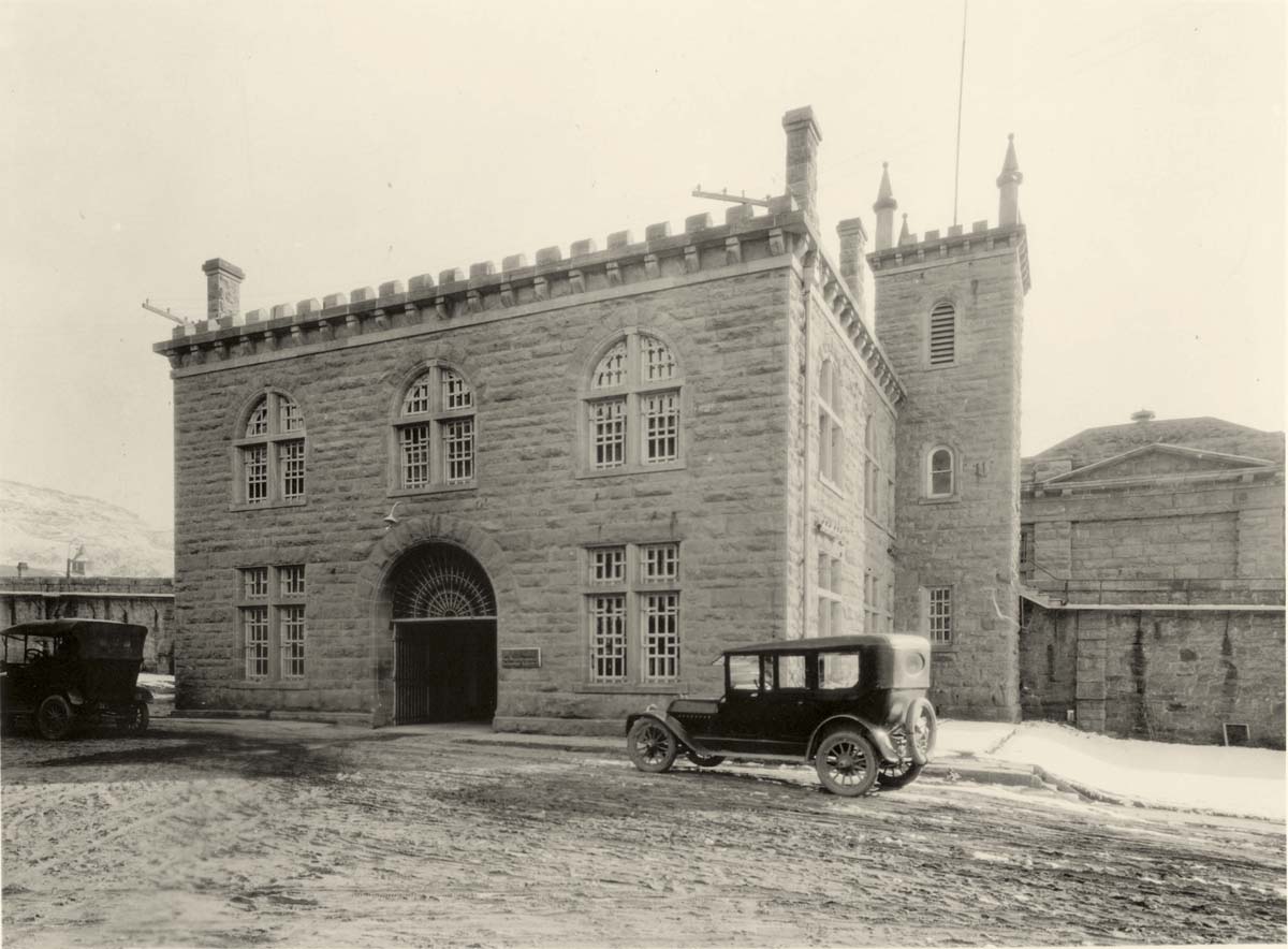 Boise. The old administration building of historic prison (1872 to 1973)