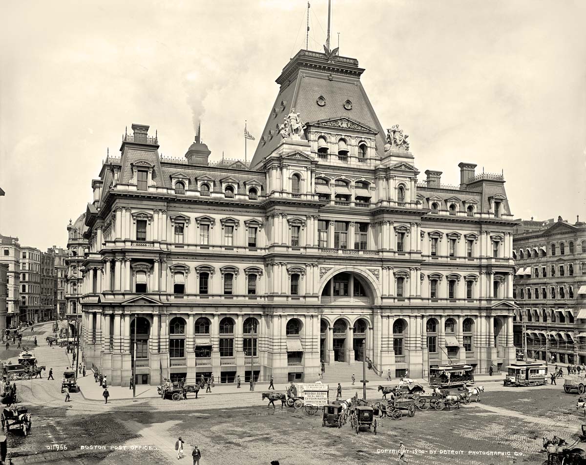 Boston Post Office, circa 1900