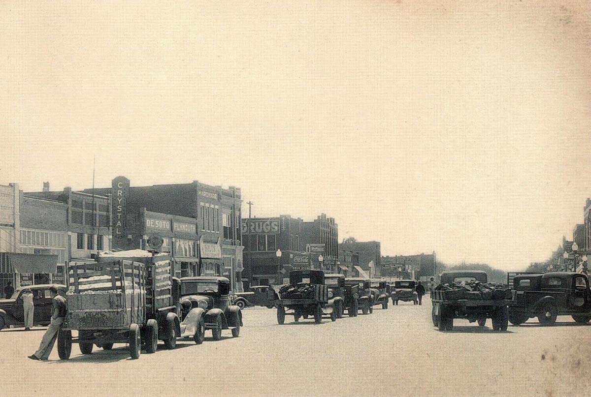 Broken Arrow, Oklahoma. Main Street, 1930