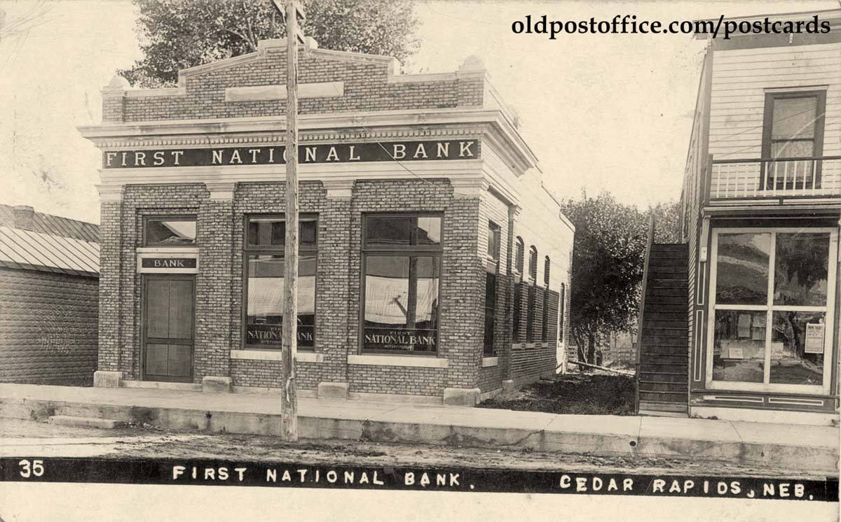 Cedar Rapids. First National Bank