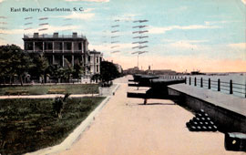 Charleston. East Battery, 1911