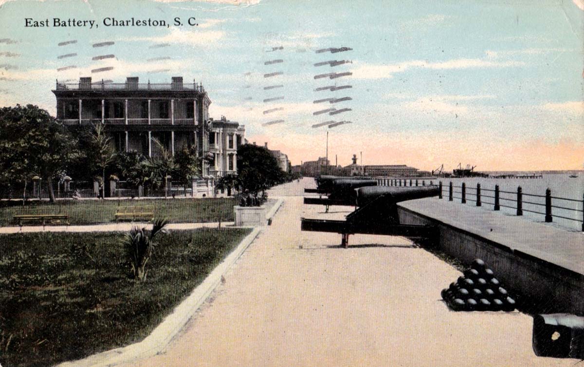 Charleston, South Carolina. East Battery, 1911