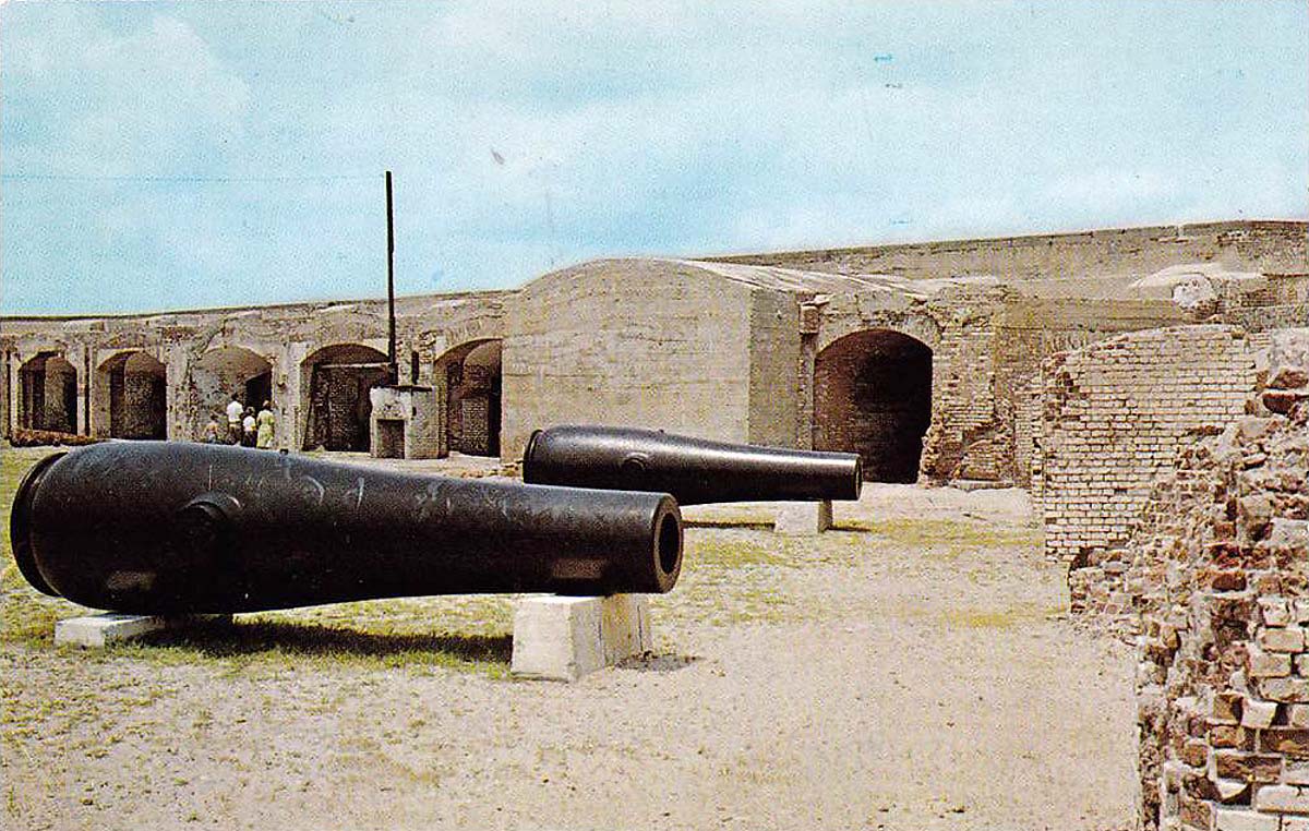 Charleston, South Carolina. Fort Sumter, 1940-60s