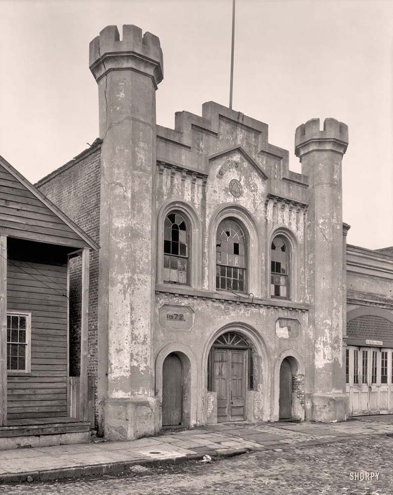 Charleston, South Carolina. Old Armory, 8 Chalmers Street, 1937