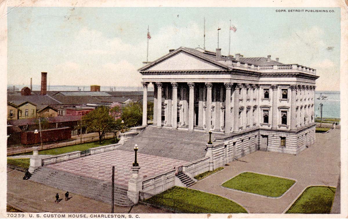 Charleston, South Carolina. US Custom House, 1910-20s